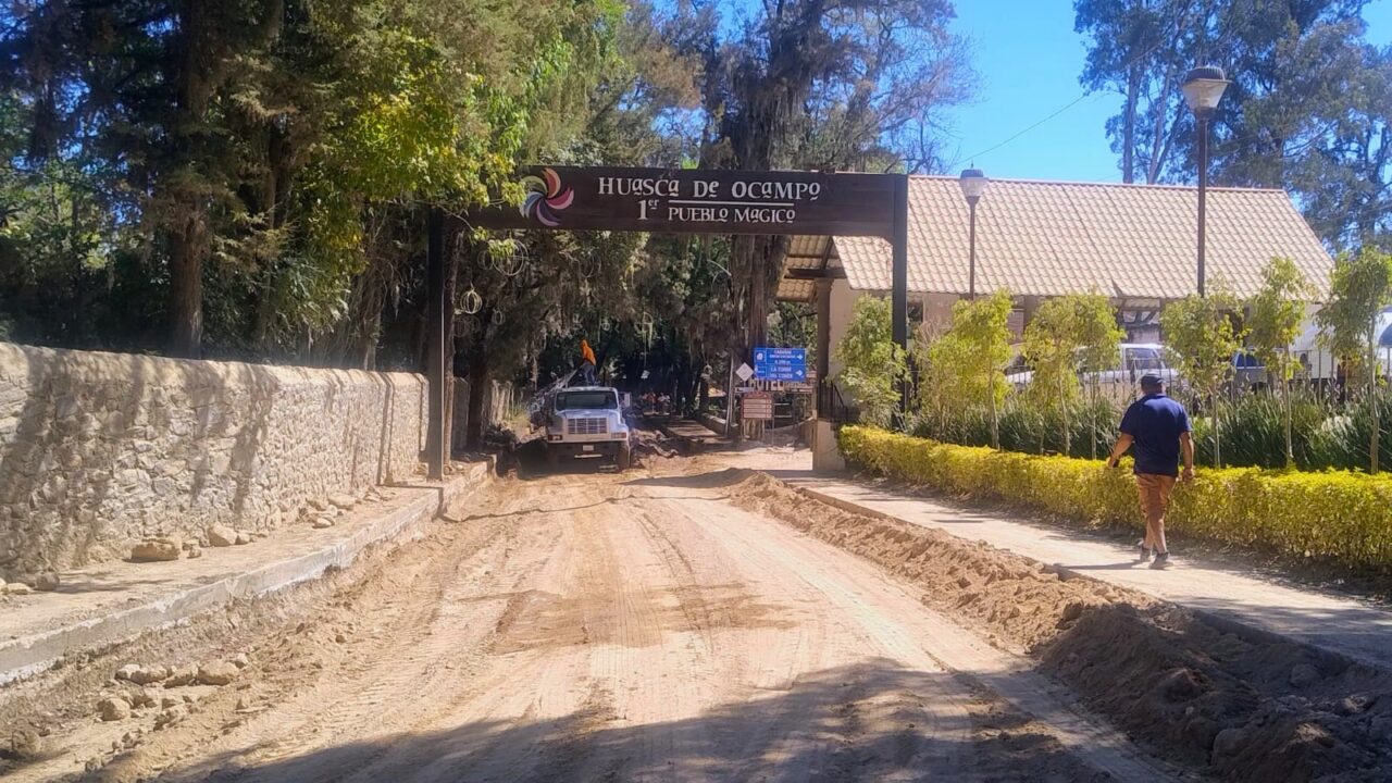 Ejecuta SIPDUS proyecto para renovar la imagen urbana de Huasca