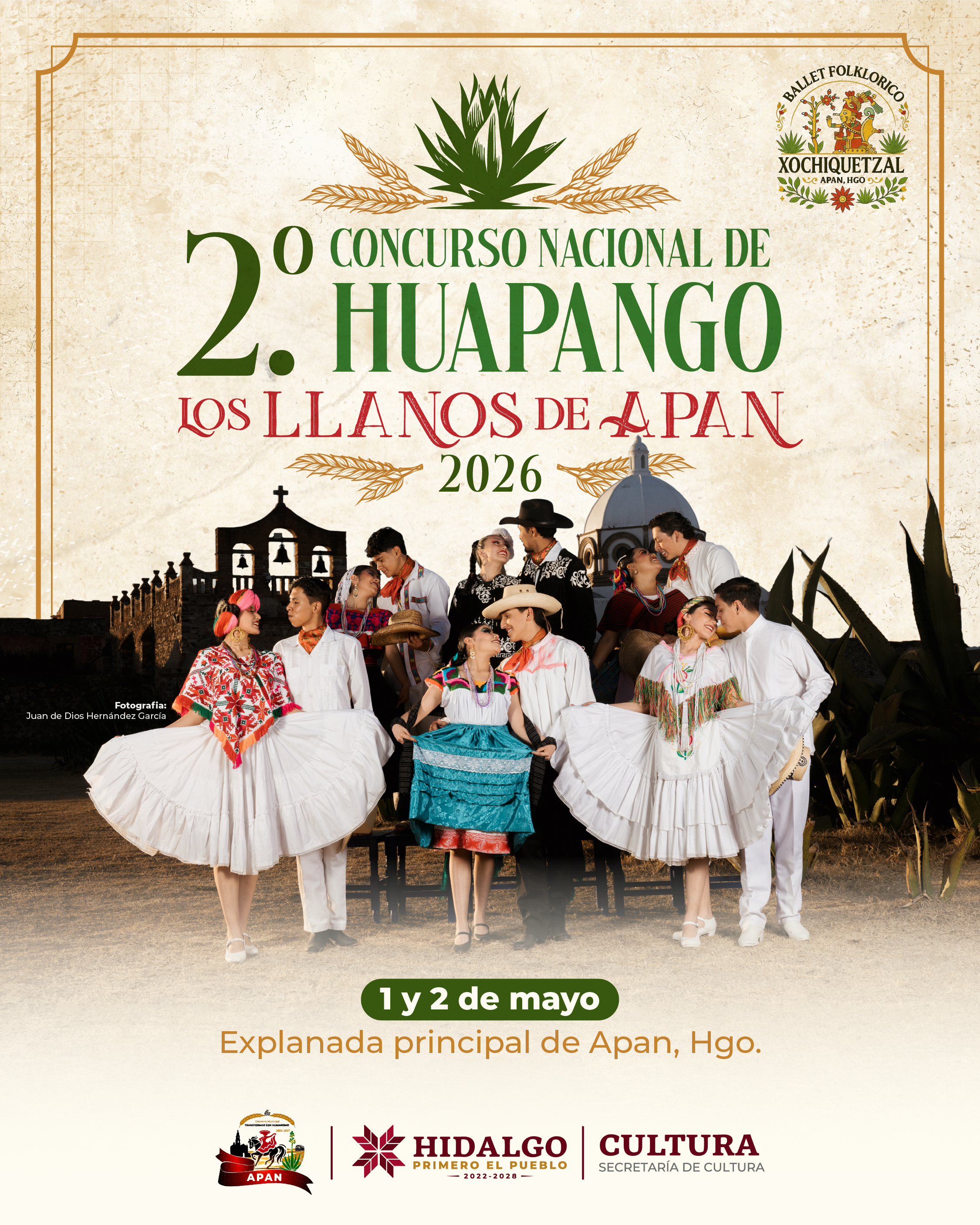 Convocan a participar en el 2º Concurso Nacional de Huapango en Apan