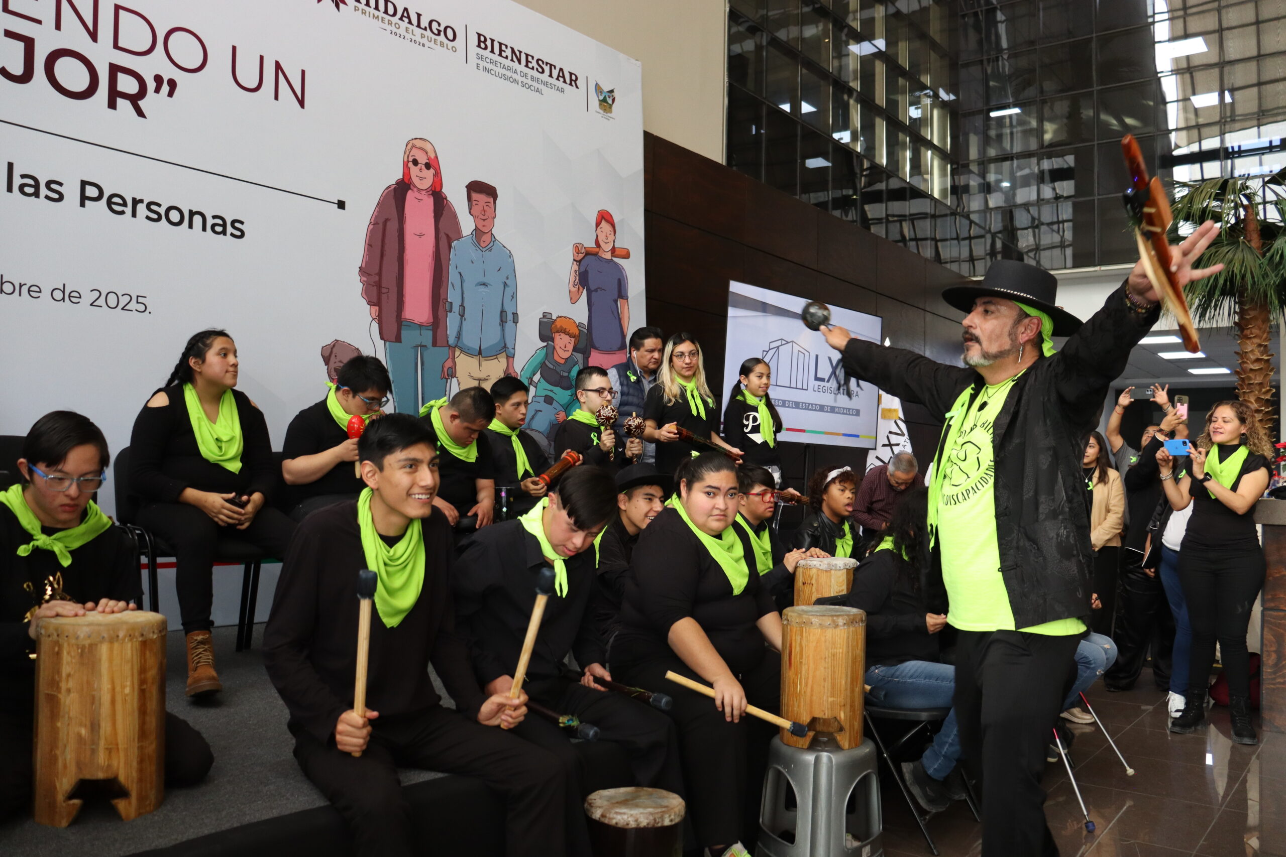 Celebra el ensamble musical inclusivo Cem Paqui su primer aniversario con concierto especial en Pachuca